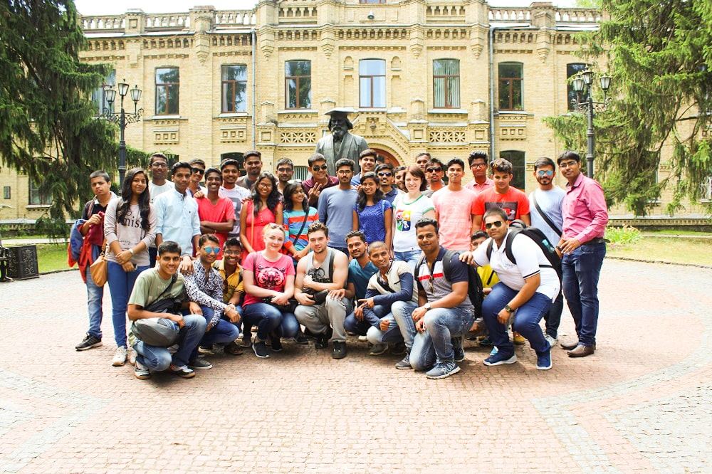 ISIP students at a partner university